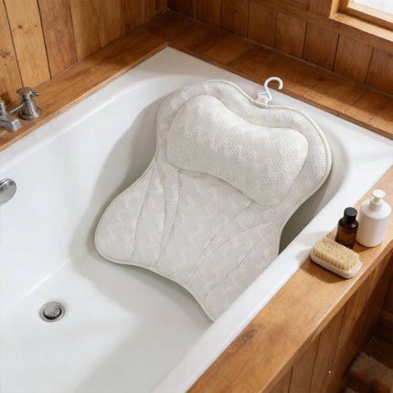 Butterfly Mesh Bath Pillow with 6 Suction Cups