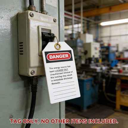 Danger Do Not Operate Safety Tags 30 Pack 13.6x7.5cm