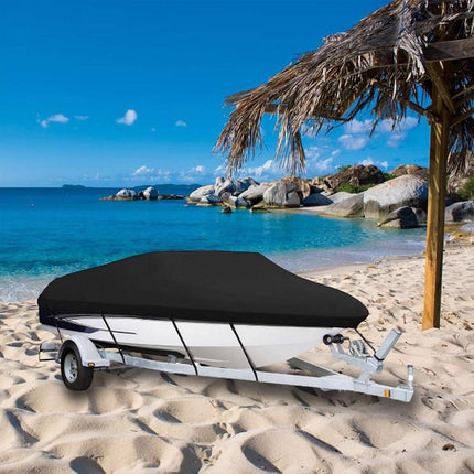 Heavy Duty Marine Boat Cover 600x310cm UV Resistant Waterproof for Yachts