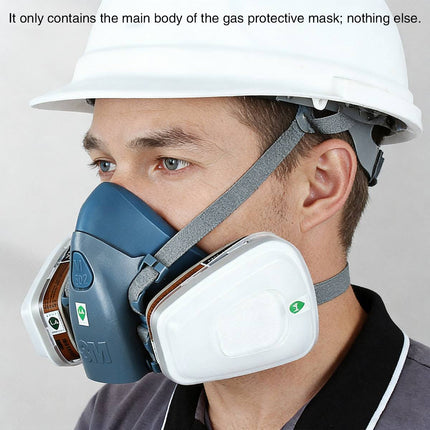 Reusable Half Face Respirator Mask Silicone Medium Painting Spray Dust