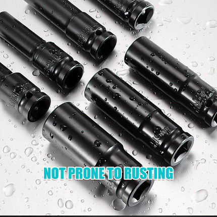 10 Piece Impact Socket Set Half Inch Drive High Torque Mechanic Workshop Kit