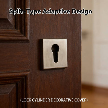 Square Lock Cylinder Decorative Cover 3 Colours