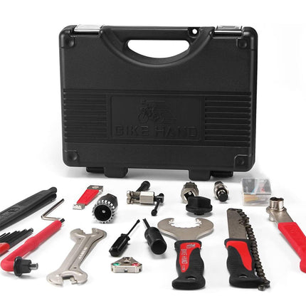 Bike Hand Bicycle Repair Tool Kit YC 728 in Case