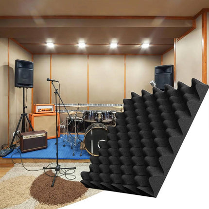 Acoustic Egg Crate Foam Panels 8 Pack 30x30x5cm