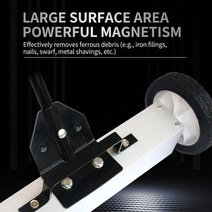 Rolling Magnetic Floor Sweeper 75cm Wide Quick Release