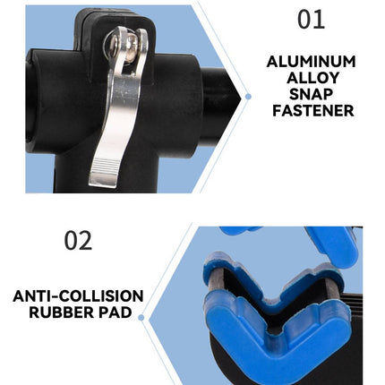 Bike Wall Bench Mount Repair Clamp Curved or Straight