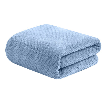 Bath Towel Set 2PCS Coral Fleece Soft Absorbent Large Size Home Bathroom Towels