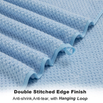Bath Towel Set 2PCS Coral Fleece Soft Absorbent Large Size Home Bathroom Towels