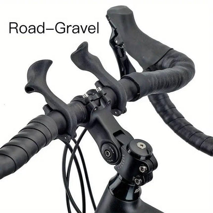 Bicycle Vice Grips Mountain Bike Bullhorn Ramshorn Grips for Cycling Handlebar