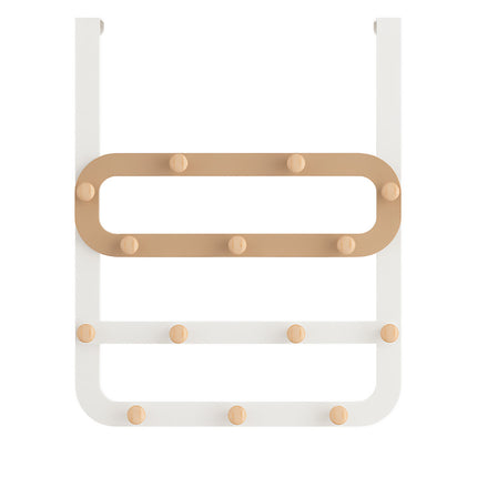 Over The Door Large Capacity Multi Row Hooks No Drilling Installation Heavy Duty