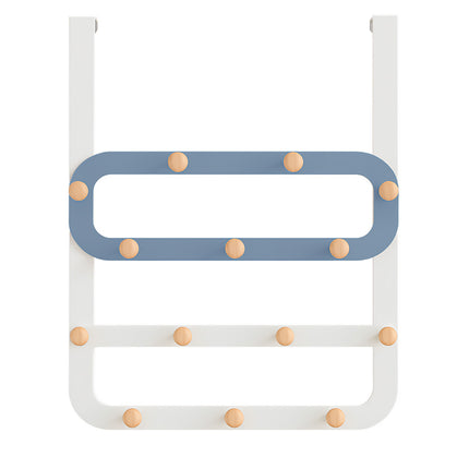 Over The Door Large Capacity Multi Row Hooks No Drilling Installation Heavy Duty