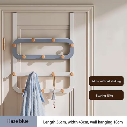 Over The Door Large Capacity Multi Row Hooks No Drilling Installation Heavy Duty