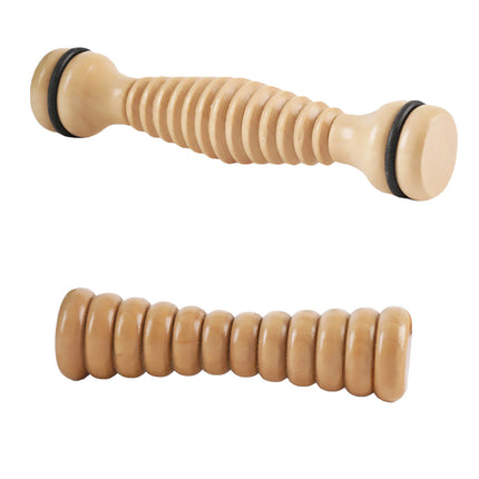 Wooden Foot Massage Roller Stick Manual Massager Tool for Feet Legs Arms