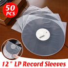 50PCS Anti Static Dust Proof Bags for LP Vinyl Records Protective Sleeves