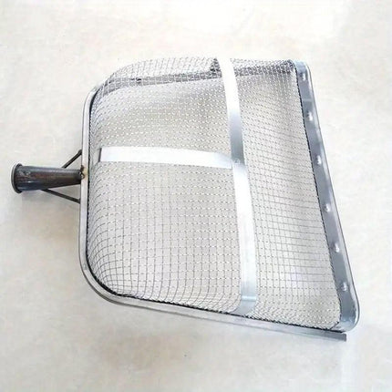 Stainless Steel Soil Sifter Drain Shovel Gardening Mesh Screen Filter Durable