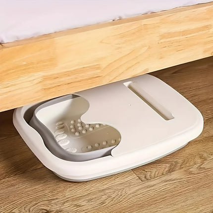 Foldable Foot Tub Portable Large Capacity Foot Basin for Home Bathroom Spa and Travel