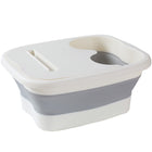 Foldable Foot Tub Portable Large Capacity Foot Basin for Home Bathroom Spa and Travel