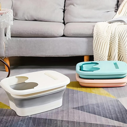 Foldable Foot Tub Portable Large Capacity Foot Basin for Home Bathroom Spa and Travel