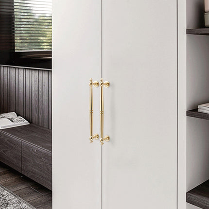 6 Sizes Pure Copper Wardrobe Handles Modern Drawer Cabinet Pulls Light Luxury