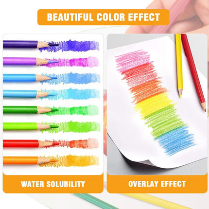 120/180 Colours Water-Soluble Colored Pens for Kids Adults Drawing Colouring