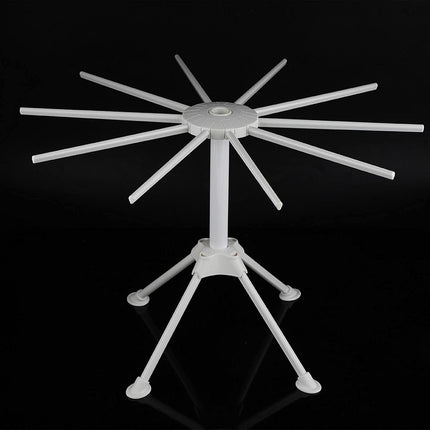 Foldable Pasta Drying Rack 10 Bar Plastic Spaghetti Noodle Dryer Home Kitchen