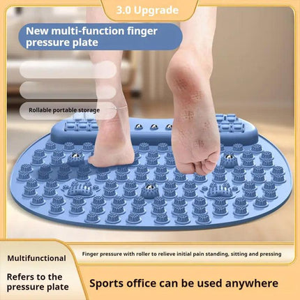 Foot Massager with Roller Foot Cushion Pedal Home Relaxation and Pain Massage