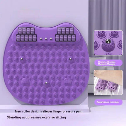 Foot Massager with Roller Foot Cushion Pedal Home Relaxation and Pain Massage