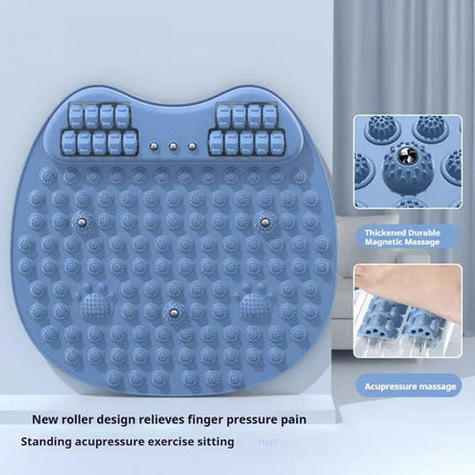 Foot Massager with Roller Foot Cushion Pedal Home Relaxation and Pain Massage