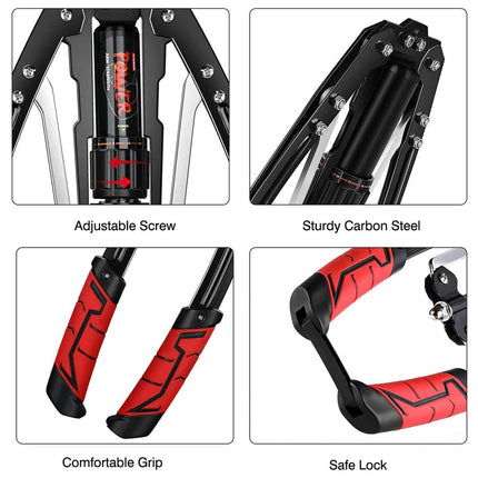 Hydraulic Arm Strengthener Mens Arm Strength Bar Home Exercise Fitness Grip