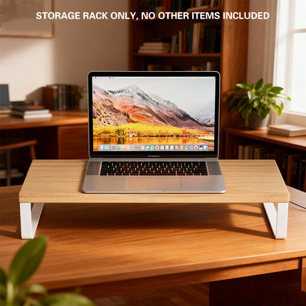 Multi-Purpose Desktop Monitor Stand Riser Durable for Desk Organizer Storage Use
