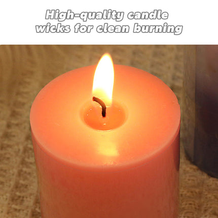Classic Simple Cylindrical Scented Candles for Home Use Aromatherapy Decoration