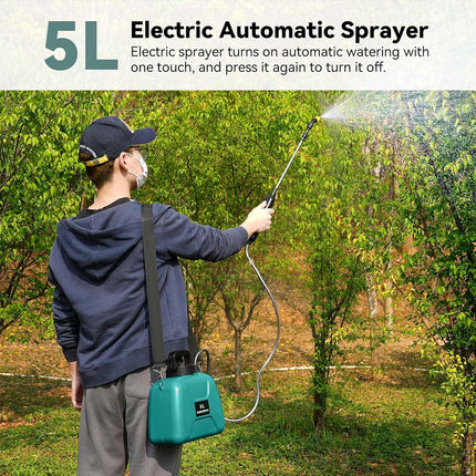 Home Gardening Electric High Pressure Water Sprayer Flower Watering Artifact