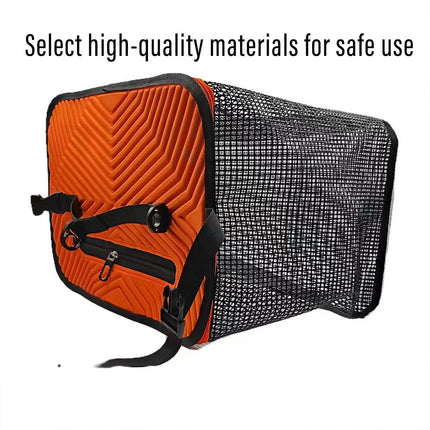Floating Fish Protector Reel Storage Bag Portable Fish Net Bag Fish Protector