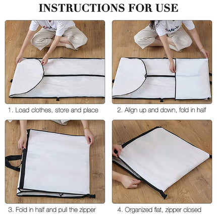Clothes Dustproof Cover Foldable Moisture-Proof For Household Dress Suit Storage