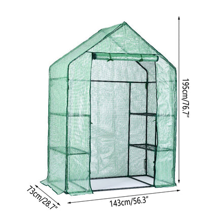 Greenhouse Garden Shed Indoor Outdoor Plant Tent Rainproof Heat Insulation