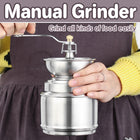 Manual Stainless Steel Grinder with Ceramic Core for Coffee Beans Rice Sesame