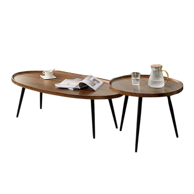 2 Pack Coffee Table Set End Table For Living Room Furniture Home Decorate