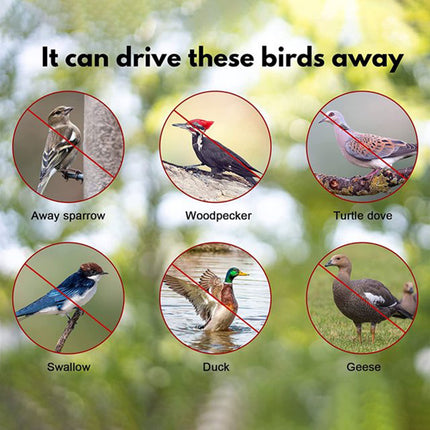 10PCS Orchard Farmland Reflective Bird Repellent Tape Crop Protection Ribbon