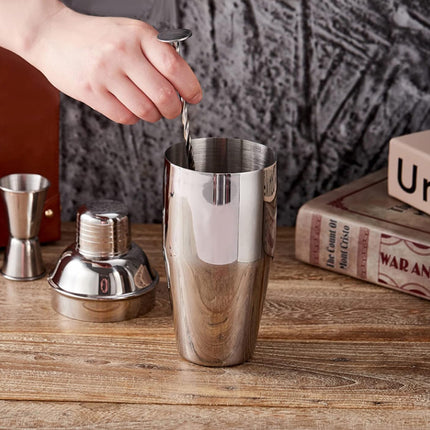 3PCS Stainless SteelCocktail Shaker Set for Bar Tool Kit for Home Bartender