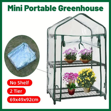 PVC Garden Conservatory Cover Plant Greenhouse Heating Tent Durable Weatherproof