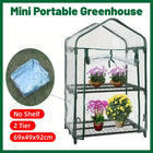 PVC Garden Conservatory Cover Plant Greenhouse Heating Tent Durable Weatherproof