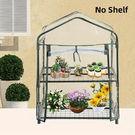 PVC Garden Conservatory Cover Plant Greenhouse Heating Tent Durable Weatherproof