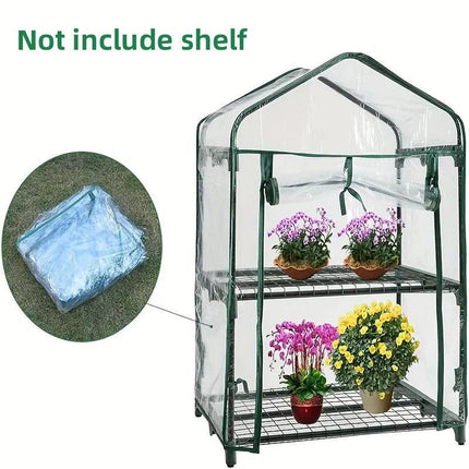 PVC Garden Conservatory Cover Plant Greenhouse Heating Tent Durable Weatherproof