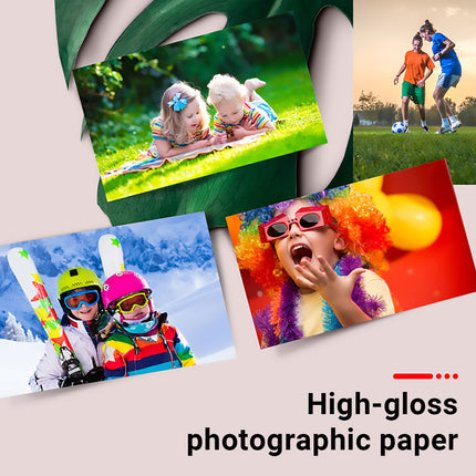 A4 Photo Paper 180GSM High-Gloss Inkjet Printer 20 or 100 Sheets Pack