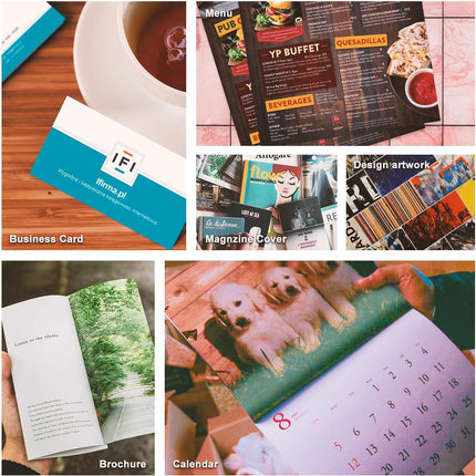 A4 Photo Paper 180GSM High-Gloss Inkjet Printer 20 or 100 Sheets Pack