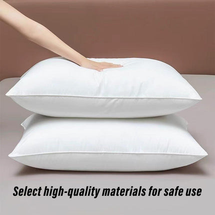 Hotel Quality White Pillow Core Soft Cotton Pillow Insert for Bedroom Living Room