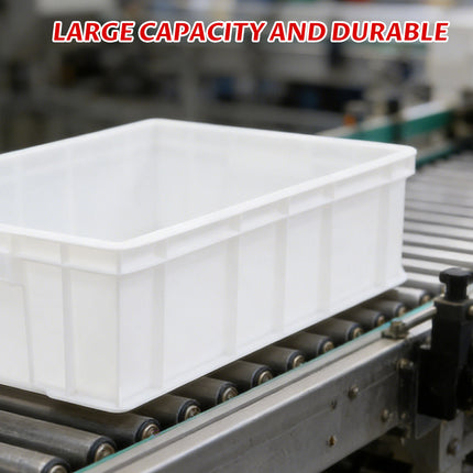 2PCS Rectangular Thickened Plastic Storage Box