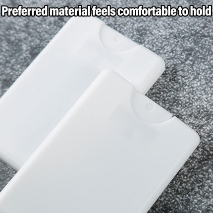 100PCS Perfume Card 20ML Portable Square Spray Bottle Refillable Scent Container