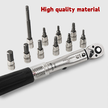 Bike Hand 1/4 Inch Torque Wrench Set 2 to 24Nm