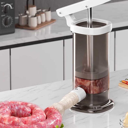 2L Handmade Household Manual Pressing Sausage Making Tool Sausage Stuffer Meat